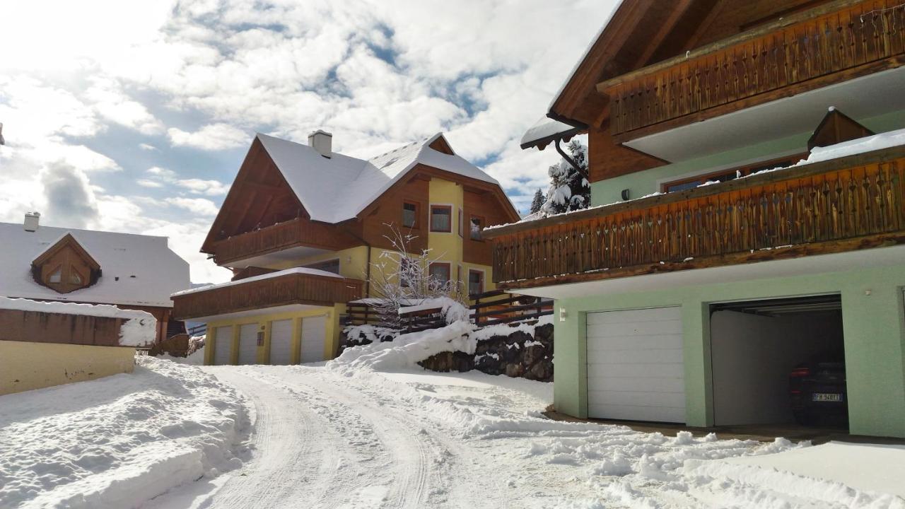 Ski-To-Door Sonnwiese Bad Kleinkirchheim Buitenkant foto