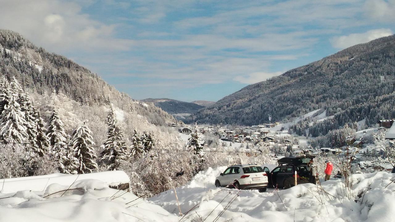 Ski-To-Door Sonnwiese Bad Kleinkirchheim Buitenkant foto